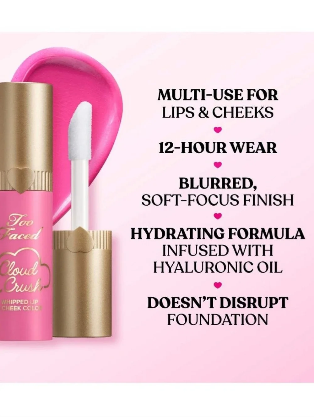 TOO FACED Cloud Crush Whipped Lip & Cheek Duo